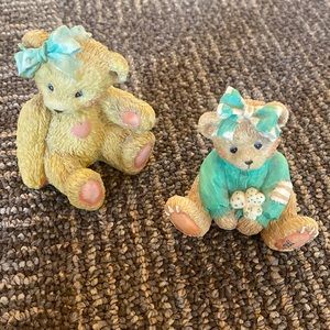 2 Cherished Teddies.  Good Condition